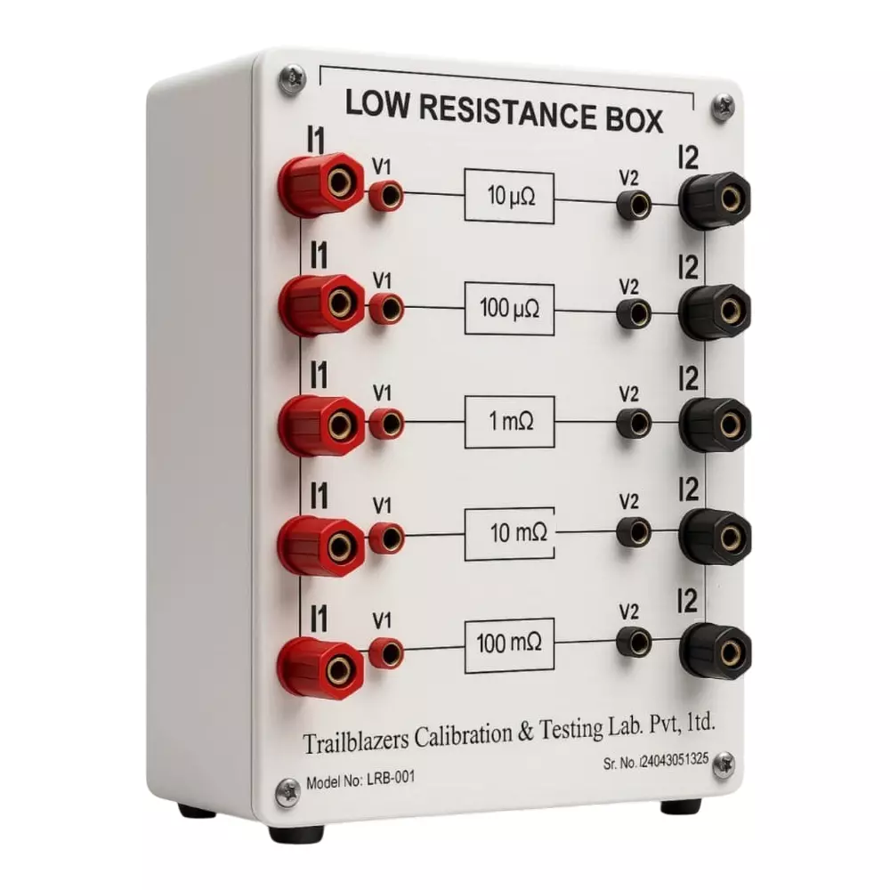 TCTL Low Resistance Box (LRB) 10 μΩ to 1 Ω Range 5-Step with Terminal Connections, LRB-5