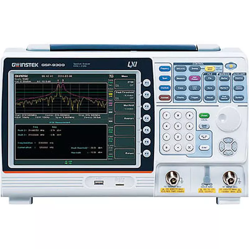 Gw Instek Spectrum Analyzer 9 kHz to 3 GHz Frequency Range, GSP-9330VGT