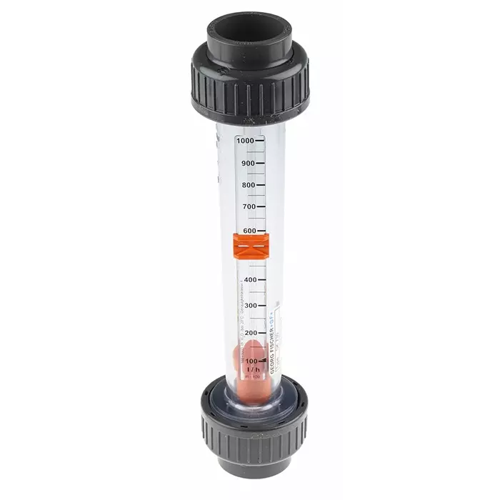 Georg Flow Meter Fischer Short Version Series Variable Area for Liquid 100 L/h Min 1000 max, 198803329