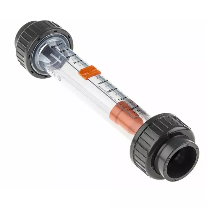 Georg Flow Meter Fischer Short Version Series Variable Area for Liquid 100 L/h Min 1000 max, 198803329