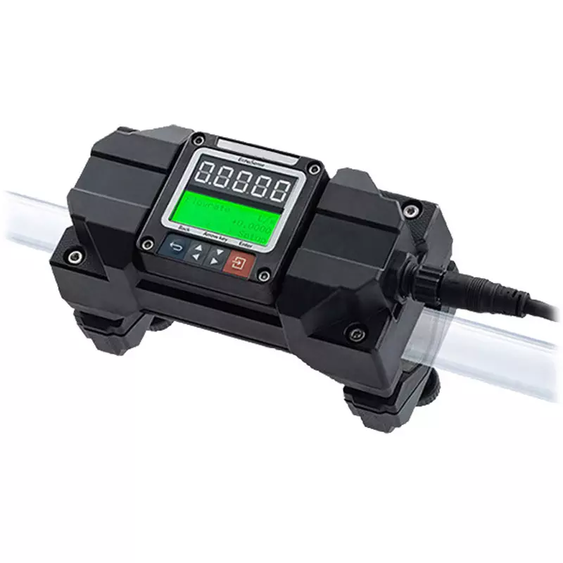 Krone Ultrasonic Flow Meter Power cable 2 m Included Components IP66 Protection Class 0 to 85 Operating Temperature, FU-ES075
