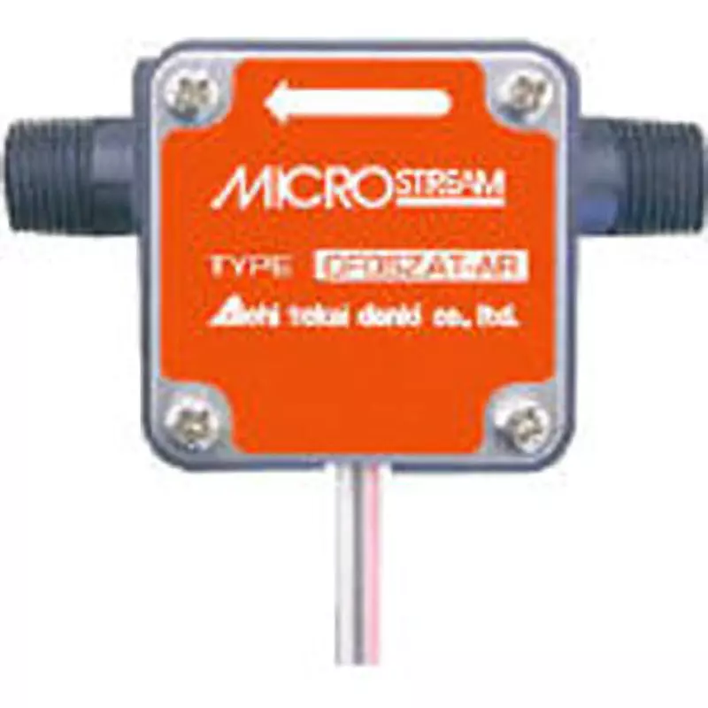Aichi Tokei Denki Micro Flow Sensor ±2%RS Accuracy Cold / hot water, kerosene, light oil, heavy oil, etc. Measurable Fluid, OF10-ZAT-MR