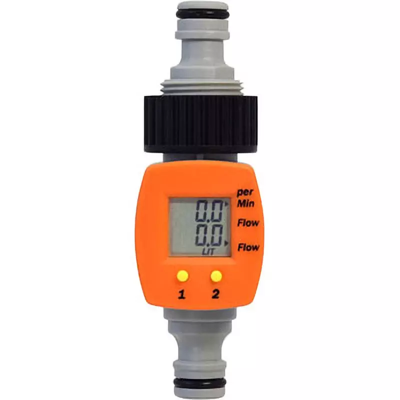 Krone Flow Meter ±10%RD Accuracy Button battery CR2032 x 1 (approx. 500 hours) Power Supply LCD 0.0 to, AS-111 + fitting set