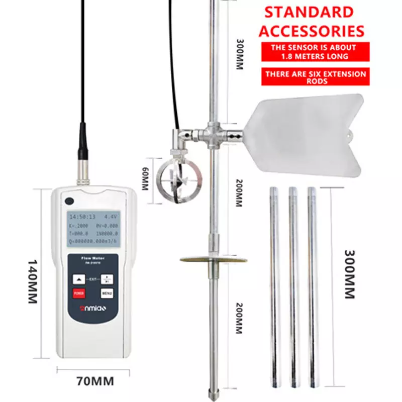 Amittari Flow Meter -10 to 50 ℃ Operating Temperature Range, OSK97BX231-V10