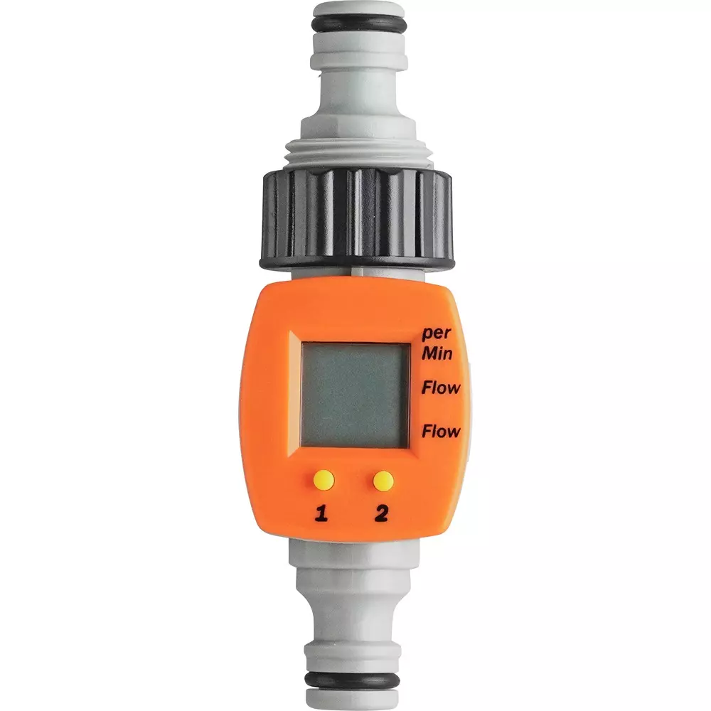 Krone Flow Meter ±10%RD Accuracy Button battery CR2032 x 1 (approx. 500 hours) Power Supply LCD 0.0 to 999.9 L Display, AS-111