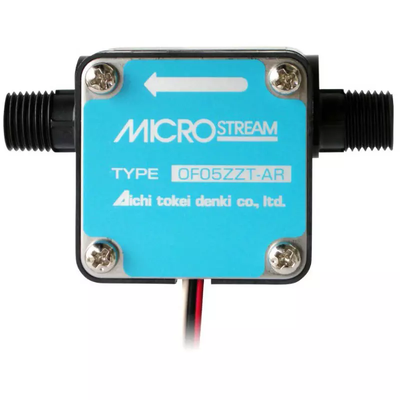 Aichi Tokei Denki Micro Flow Sensor ±2%RS Accuracy Indoor specifications (IP x 4 equivalent) Protection Class 62-3788-84 Part, OF05ZZT-AR