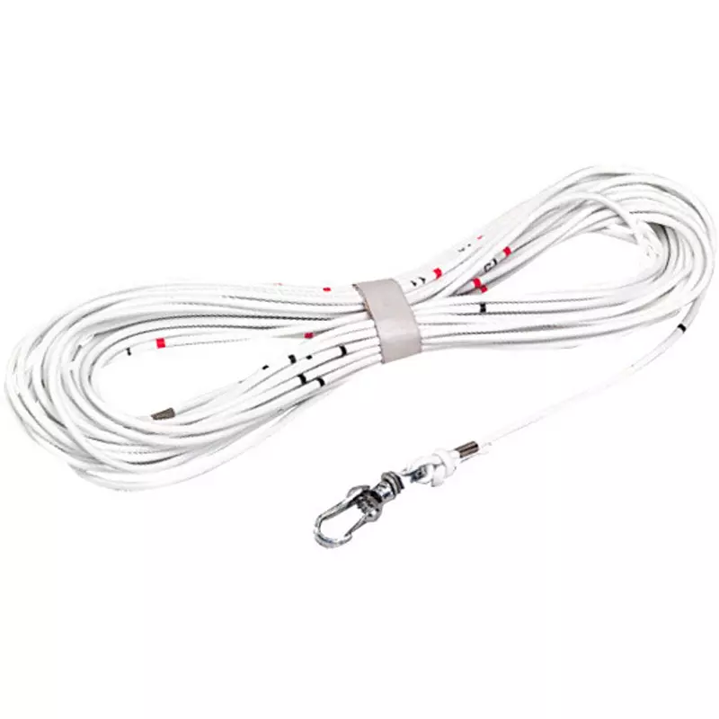 Myzox Fiberglass Rope Main unit/100 m Type Every 1 m red, every 50 cm black Scale 20 N Standard tension, GR5-100