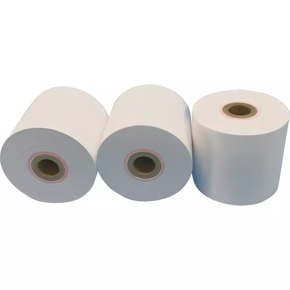 Trusco Plain Paper 44.0 mm Outer Diameter 12 (roll paper) Hole Diameter 44.5 x18 Dimensions, W x L, TPS-45-44