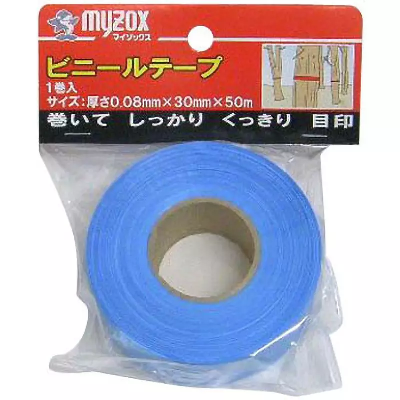 Myzox Vinyl Tape Non-stick Type 30.0 mm Tape Width 50.0 m Tape Length, BT-30B