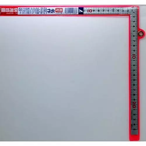 Shinwa Rules Curved Same Thickness Masterpiece Combination Scale Silver, 68535564