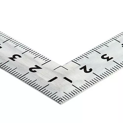 Shinwa Rules Curved Same Thickness Masterpiece Combination Scale Silver, 68535564