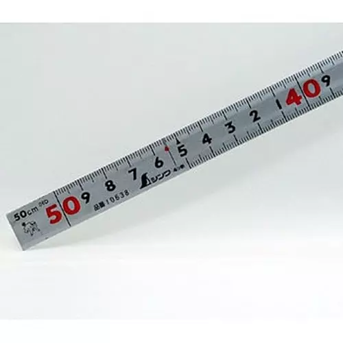 Shinwa Rules Curved Same Thickness Masterpiece Combination Scale Silver, 68535564