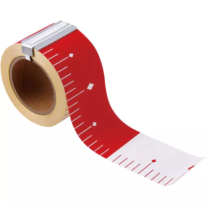Myzox Rod 25 m Length Red and white 20 cm interval Scale, HPR752