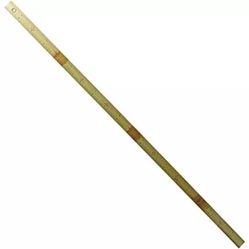 Shinwa Rules Bamboo Ruler 909x28x5 mm, 68537463