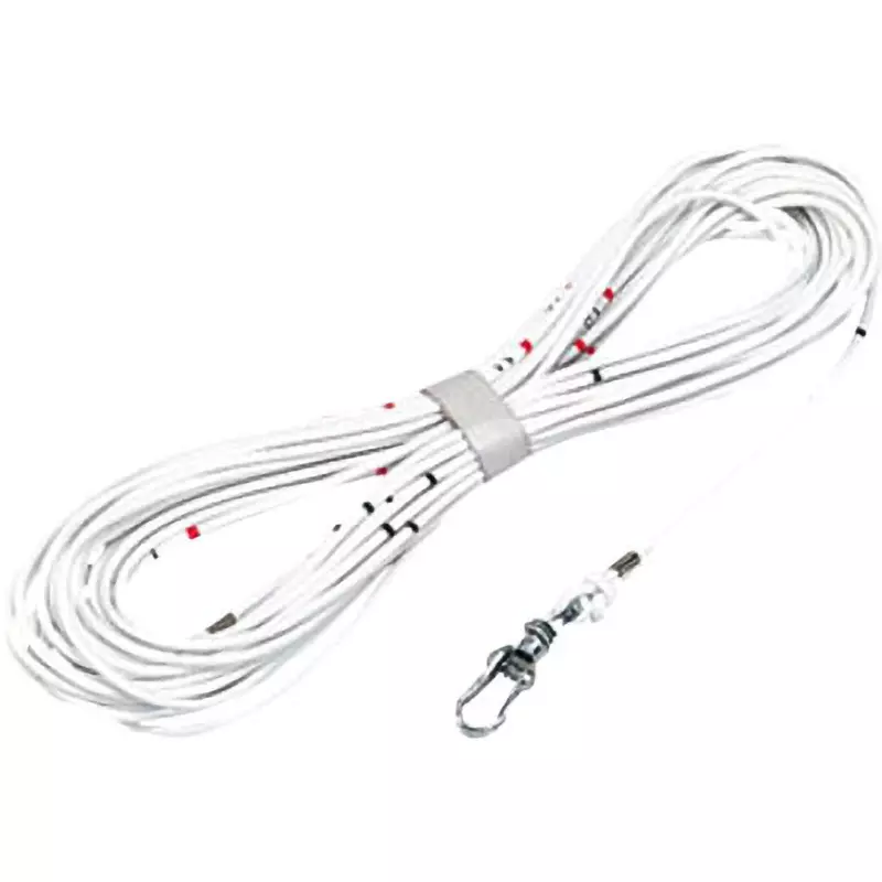 Myzox Fiberglass Rope 30 m Length Every 1 m red, every 50 cm black Scale 20/20℃ N Standard tension, GR5-30