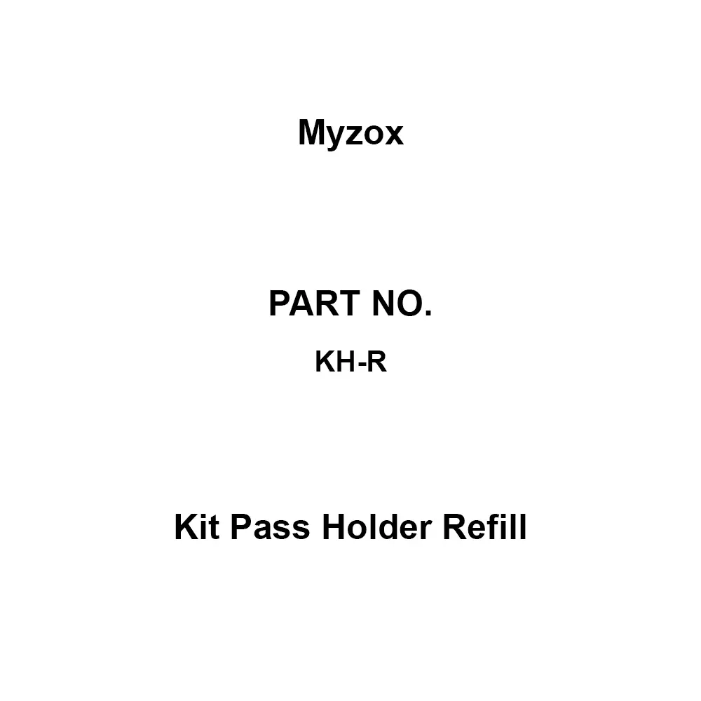 Myzox Kit Pass Holder Refill (Marker part) 10 Diameter, KH-R