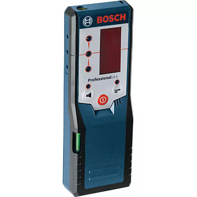 Bosch Receiver Alkaline battery 9 V Power Supply 100 g Mass of Main Unit 1 to 40 m Light Receiving Distance, LR5