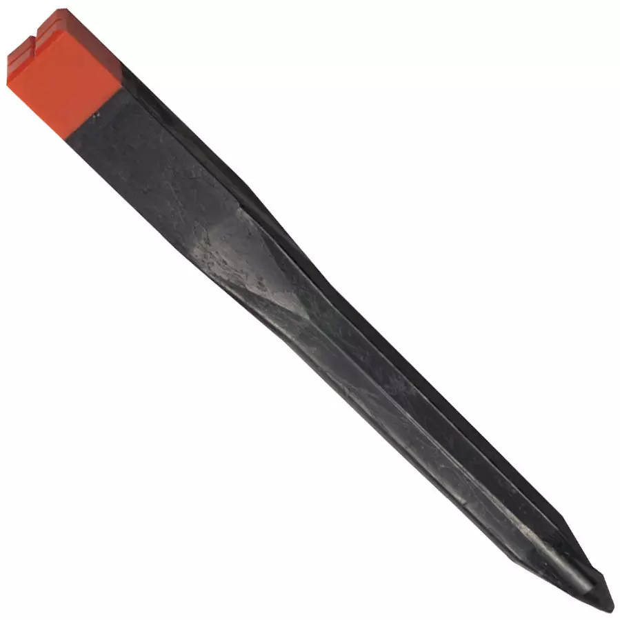 Trusco Plastic Boundary Pile (Top) field Brand Engraving Red Cap Color, TA-30