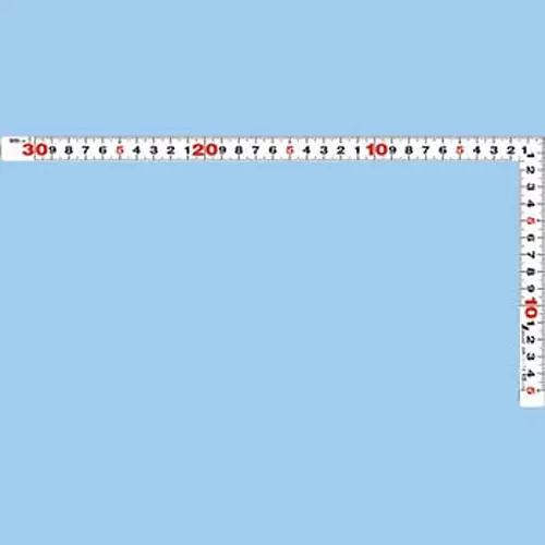 Shinwa Rules Curved Scale Flat White for Measurement 320(160)x15x1 mm, 62070182-picture-18