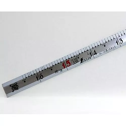 Shinwa Rules High Quality Stainless Steel Curved Scale Silver (Takumi Jingoro), 68535643