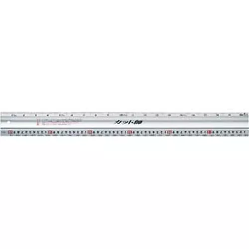 Shinwa Rules Aluminum Cutter Ruler without Handle, 68537147