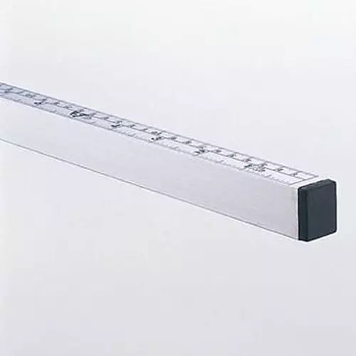Shinwa Rules Aluminum Kenzao Scale 3680x23x19 mm, 68537393