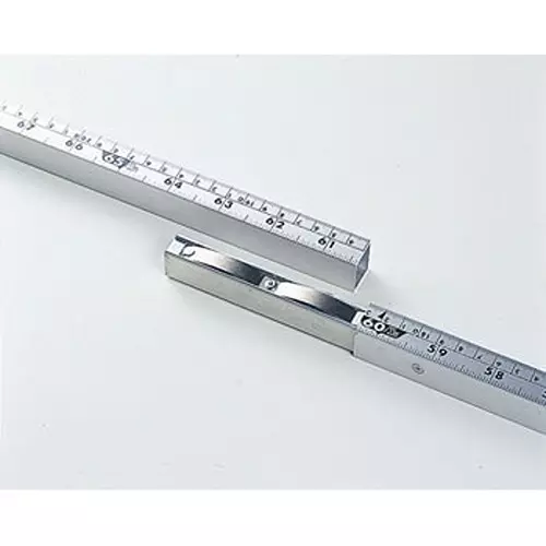 Shinwa Rules Aluminum Kenzao Scale 3680x23x19 mm, 68537393