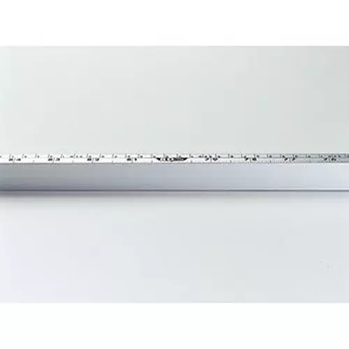 Shinwa Rules Aluminum Kenzao Scale 3680x23x19 mm, 68537393
