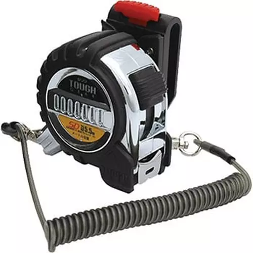 Shinwa Rules Convex Tough Gear Measuring Tape with SD Holder, 68538032