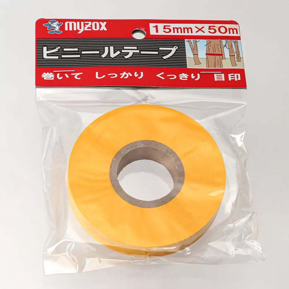 Myzox Vinyl Tape Non-stick Type 15.0 mm Tape Width 50.0 m Tape Length, BT-15Y