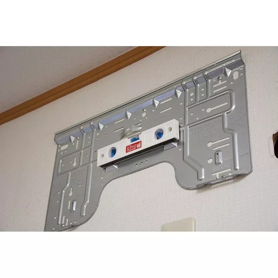 shinwa-rules-slim-level-200mm-white-with-back-magnet-23115584