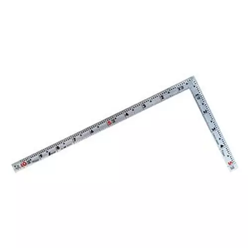 Shinwa Rules Curved Same Thickness Masterpiece Combination Scale Silver, 68535616