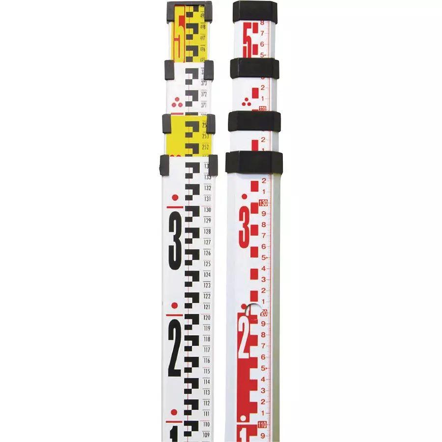 Shinwa Rules Aluminum Staff II 3000 mm Total Length, 73264