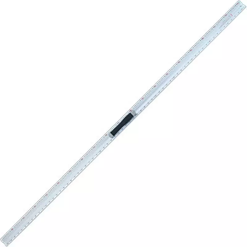 Shinwa Rules Aluminum Cutter Ruler with Handle, 20720394