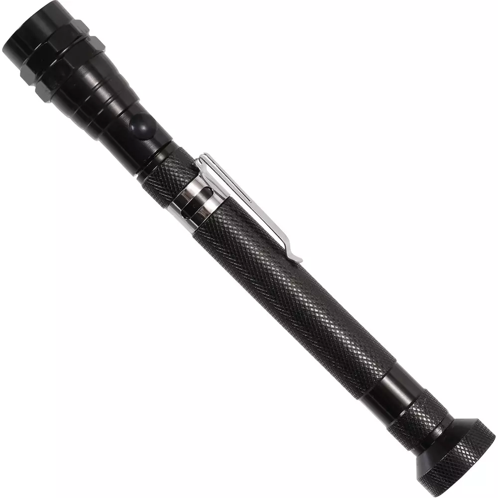 MonotaRO Telescopic Magnetic Pickup Tool With LED Light (Extensible shaft) Iron 21x175 mm, 55318543