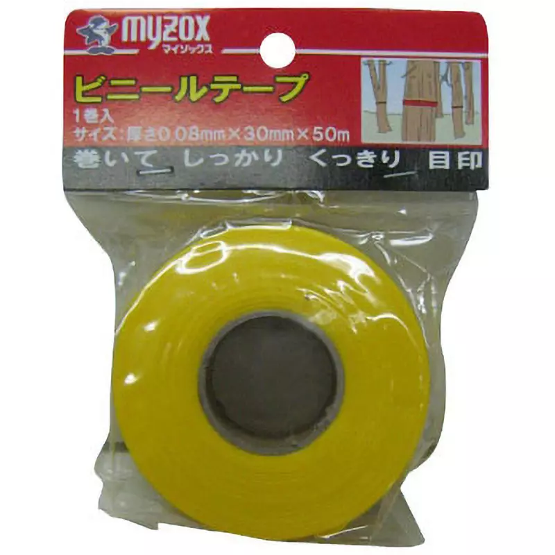 Myzox Vinyl Tape Non-stick Type 30.0 mm Tape Width 50.0 m Tape Length, BT-30Y