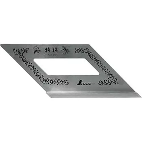 Buy Shinwa Rules Stainless Steel Stop Type Ruler 172x62x40 mm, 68537551 ...