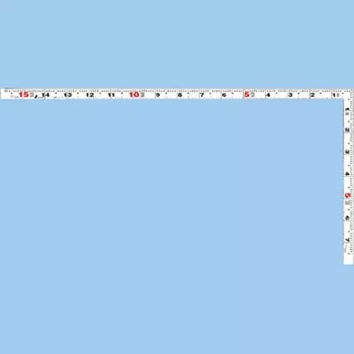 Shinwa Rules Curved Scale Flat White for Measurement 485(242.5)x15x1 mm, 62070146-picture-22