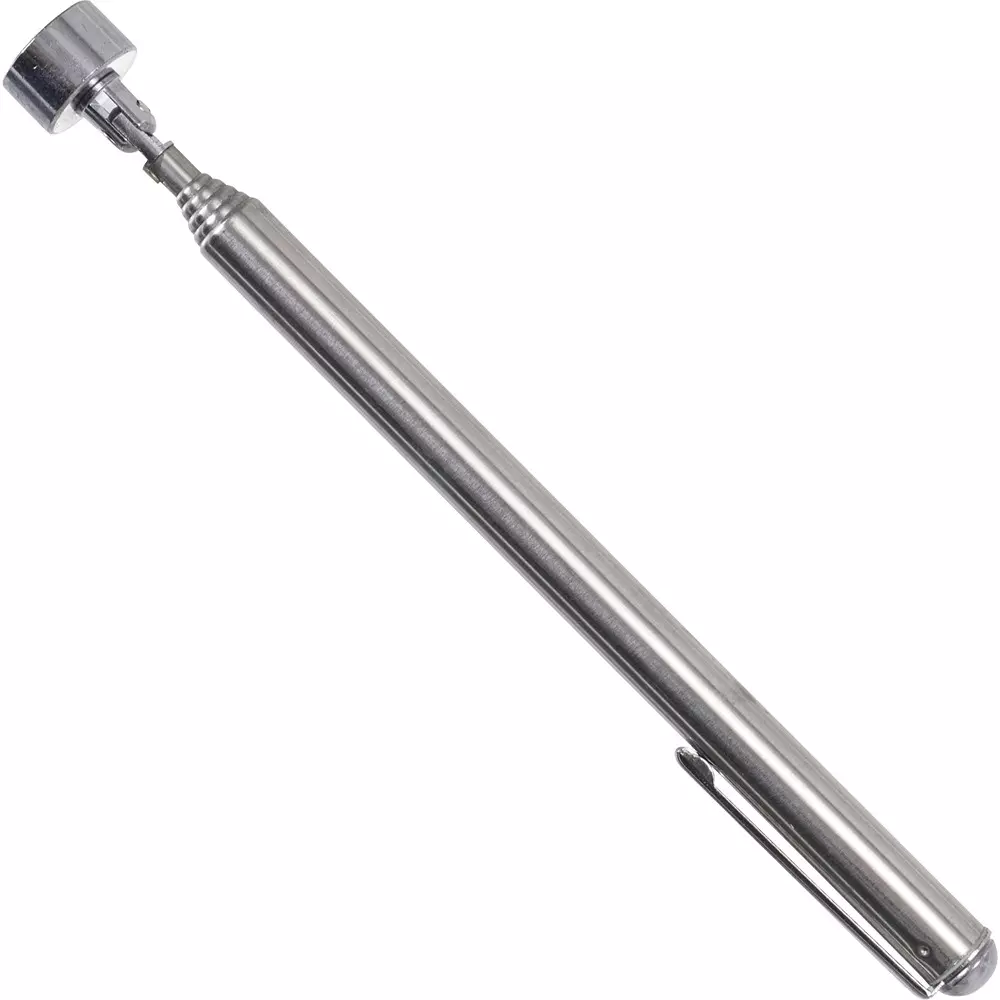 MonotaRO Telescopic Magnetic Pickup Tool With Flexible Head Stainless steel 147 to 613 mm Range to Use, 54778405