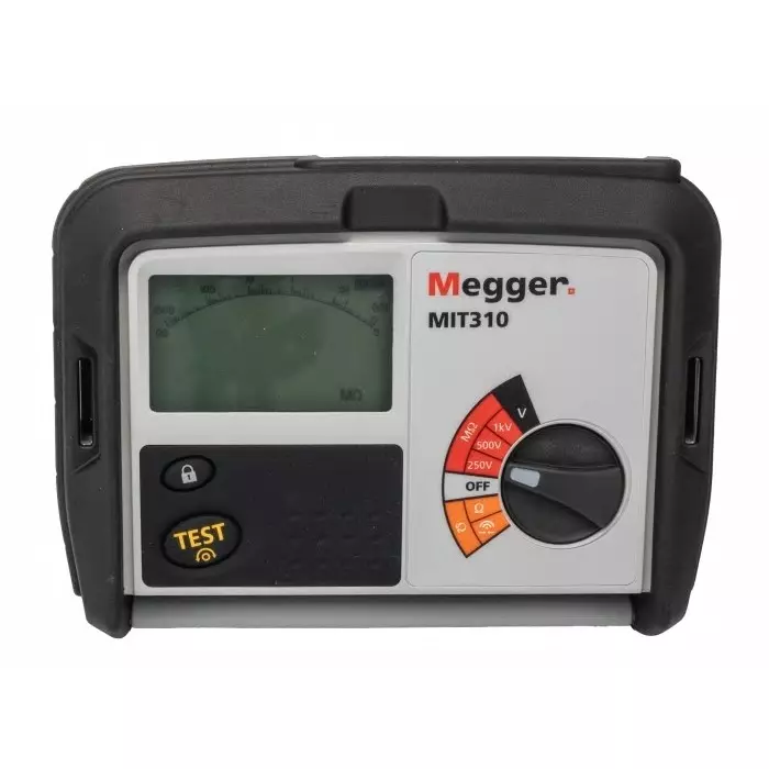 Megger MIT310 Insulation Continuity Tester, 250V Min, 1000V dc Max, 999 mΩ Max, CAT III 600V, MIT310-EN