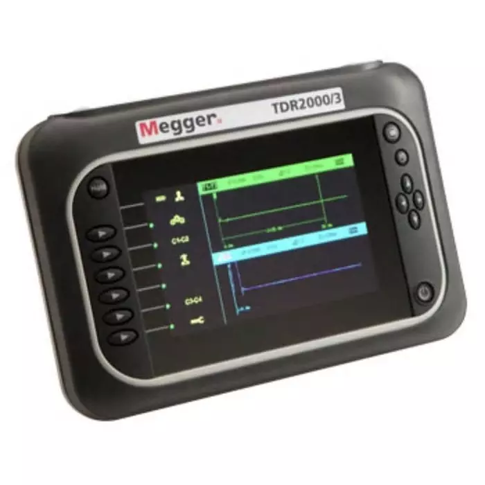 Megger TDR2000/3P Time Domain Reflectometers, 20000m, USB Interface, 1007-068