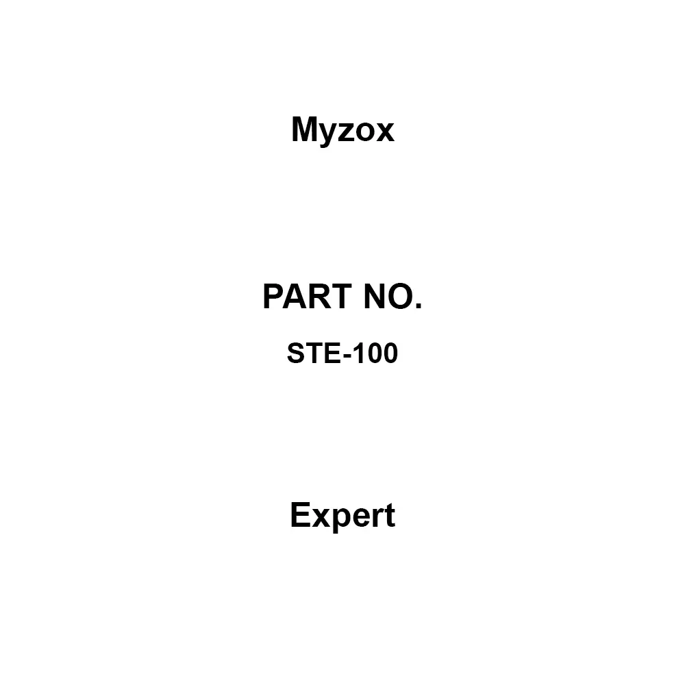 Myzox Expert 13.0 mm Tape Width 100.0 m Tape Length 180 x270 x55(30 m) to 275 x390 x55(100 m) Dimensions,, STE-100