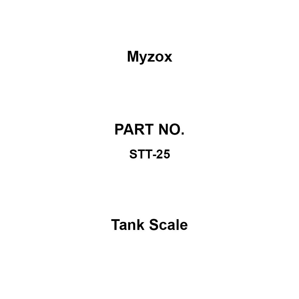 Myzox Tank Scale 25 m Length 13.0 mm Tape Width, STT-25