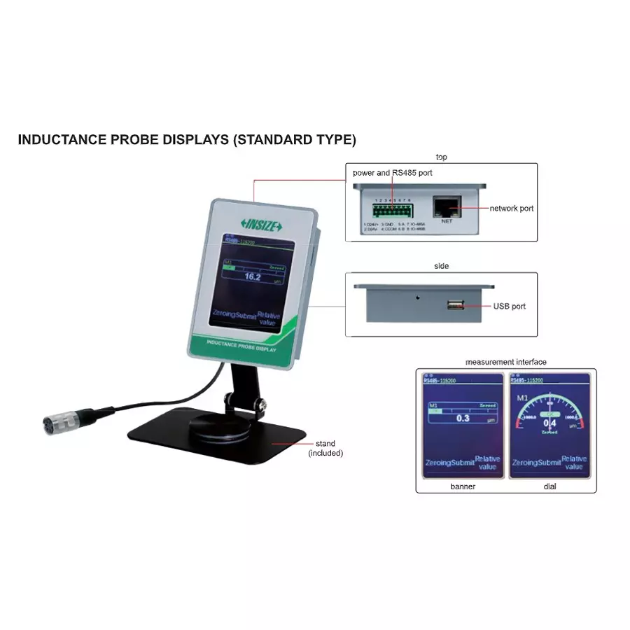 insize-inductance-probe-display-standard-type-with-4-channel-35-inch-889-mm-touchable-lcd-screen-and-24-v-dc-power-supply-9427-s04a
