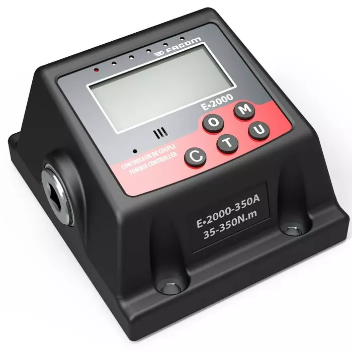 Facom Digital Torque Tester, 35 - 350Nm, 1/2in Drive, ±1.0 Clockwise, ±3.0 Counter Clockwise Accuracy, E.2000-350A
