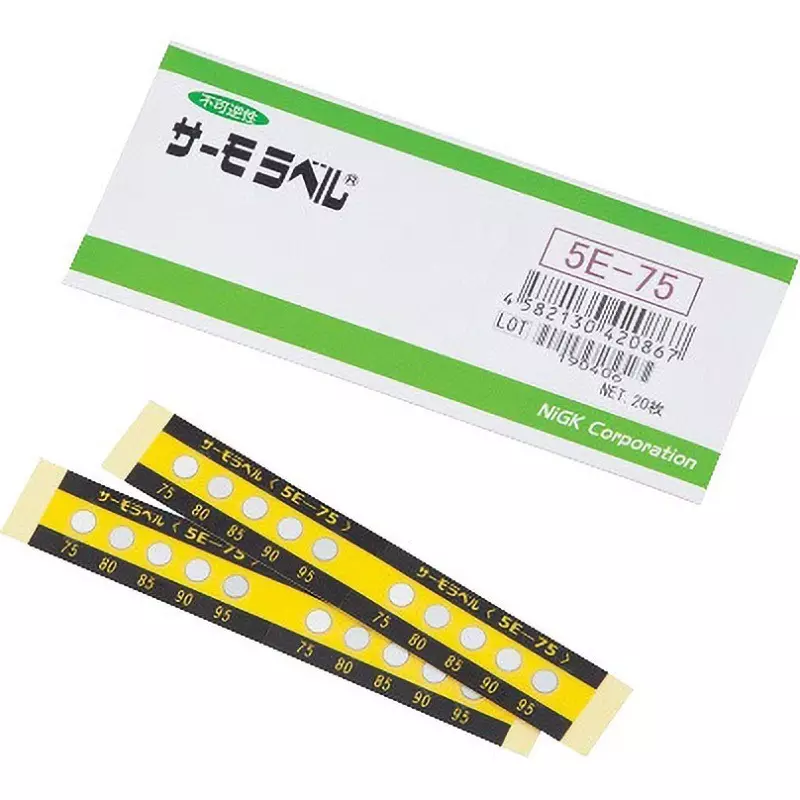 Nisshinbo Giken Kogyo Thermo Label White → Black Discoloration, 5E-50