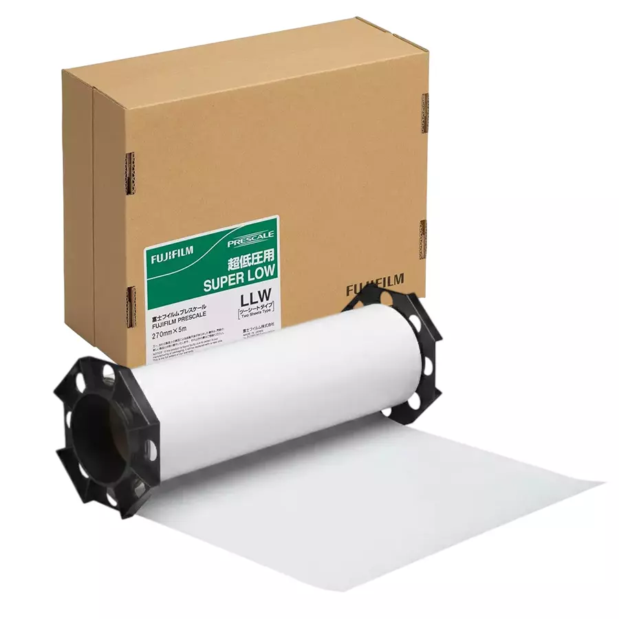 Fujifilm Prescale LLW Pressure Measurement Film 270 mm x 6 m Size 0.5 to 2.5 Mpa Super Low Pressure Range