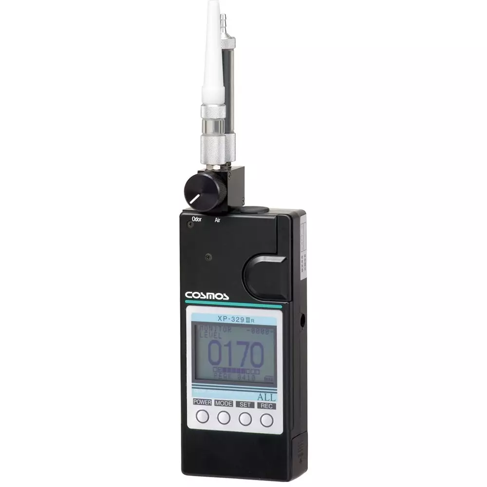 Cosmos Odor Sensor Level display: 0 to 2000; Odor index display: 0 to (40) Measurement Range, XP-329IIIR