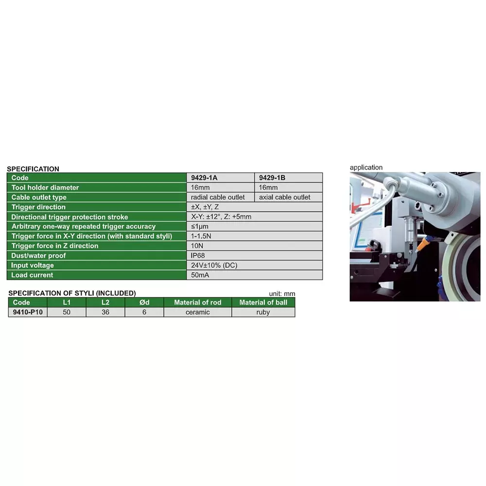 insize-machine-tool-probe-with-cable-50-ma-load-current-and-radial-cable-outlet-9429-1a