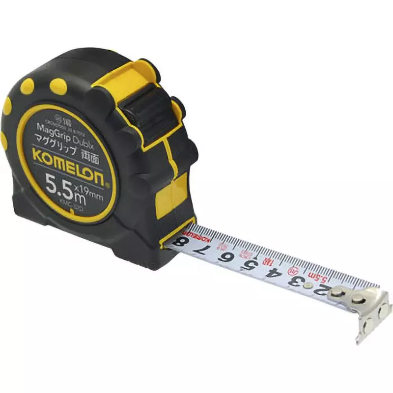 KOMELON Mug Grip With lock Type Both sides Scale Type 5.5 Tape Length (m), KMC-32D-5.5/19